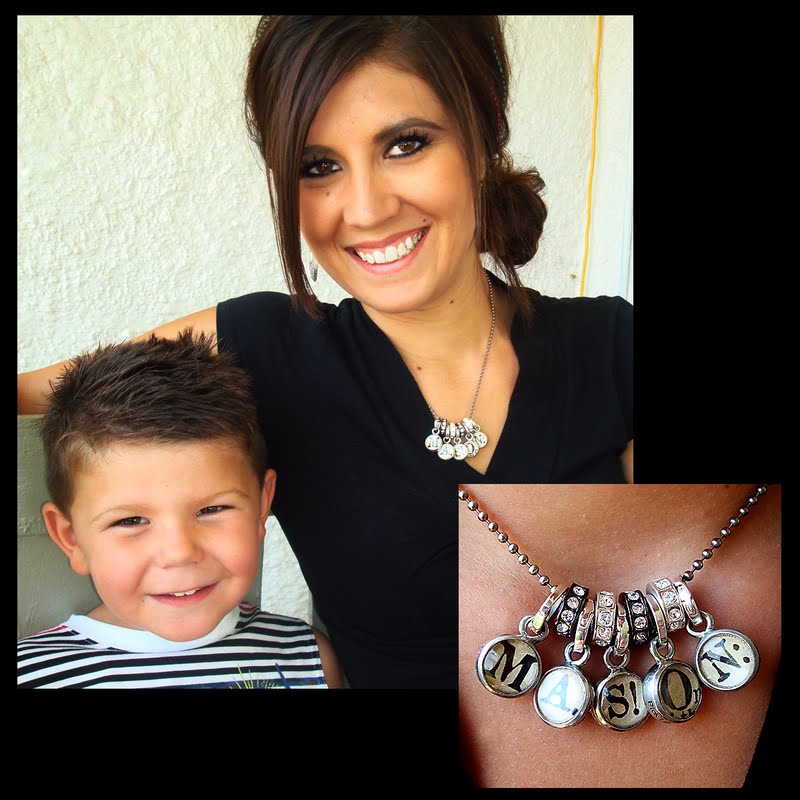 Jewelry Charms to Spell Son's Name