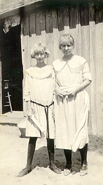 Ruth and Ade Johnston, Gallegos, New Mexico (circa 1920's)